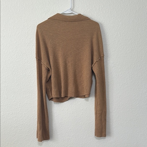 Free People Ella Sweater Shirt L - Picture 6 of 7